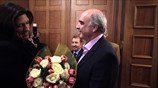 Συνάντηση του Ευάγγελου Μεϊμαράκη με την Ζωή Κωνσταντοπούλου