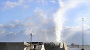 Ηγουμενίτσα: Ανατράπηκαν δύο νταλίκες σε οχηματαγωγό πλοίο λόγω θυελλωδών ανέμων