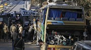 Συρία: Τουλάχιστον επτά νεκροί από έκρηξη σε λεωφορείο