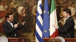 Κοινές δηλώσεις Αλ. Τσίπρα και Μ. Ρέντσι