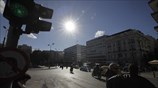 Στιγμιότυπο από το κέντρο της Αθήνας