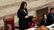 Πρόεδρος της Βουλής αναδείχθηκε η Ζωή Κωνσταντοπούλου