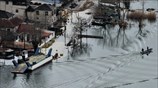 Πλημμύρισε το νησί στη λίμνη Παμβώτιδα