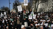 Λονδίνο: Διαδήλωση μουσουλμάνων κατά των σκίτσων της Charlie Hebdo