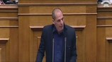 ΑΠΕ-ΜΠΕ: Ομιλία του Γ. Βαρουφάκη στη Βουλή