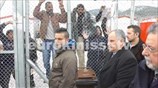 Στην Αμυγδαλέζα ο Γ. Πανούσης και η Β. Κατριβάνου