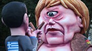 Αλέξης Τσίπρας και Άγκελα Μέρκελ «πρωταγωνιστούν» σε γερμανικό καρναβάλι