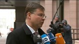 Eurogroup: Δηλώσεις Βάλντις Ντομπρόβσκις