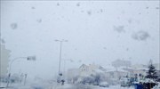 Χιονοπτώσεις και κρύο σχεδόν σε όλη τη χώρα