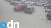 92χρονος τρακάρει 10 οχήματα προσπαθώντας να βγει από πάρκινγκ
