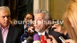 Δηλώσεις Σταύρου Κοντονή μετά την συνάντηση του με τον Αλέξη Τσίπρα