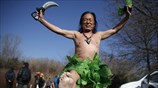 Ημίγυμνος μαραθώνιος στο Πεκίνο