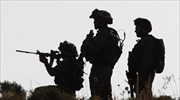 Απροειδοποίητα στρατιωτικά γυμνάσια στην κατεχόμενη Δυτική Όχθη