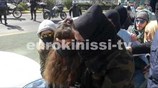Η προσαγωγή της Αγγελικής Σπυροπούλου στην ΓΑΔΑ