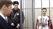 Ουκρανία: «Εθνική ηρωΐδα» η πιλότος που κρατείται στη Ρωσία