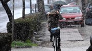 Χιονοπτώσεις σε περιοχές της Βόρειας Ελλάδας