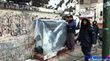 Συνεχίζεται ο καθαρισμός του γκράφιτι στο Πολυτεχνείο