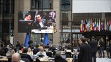Στιγμιότυπο από τη Σύνοδο Κορυφής της Ε.Ε.