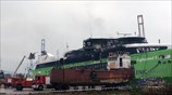 Φωτιά στο High Speed 5 στο Κερατσίνι