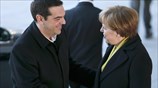 Τον Αλ. Τσίπρα υποδέχθηκε η Άγκελα Μέρκελ
