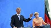 Συνομιλία Ομπάμα - Μέρκελ για το πυρηνικό πρόγραμμα του Ιράν