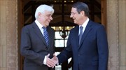 Πρ. Παυλόπουλος: Οι δεσμοί Ελλάδας - Κύπρου ενισχύονται