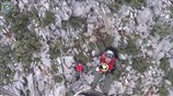 Διάσωση παράνομου μετανάστη στη Σύμη