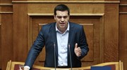 Στήριξη της διαπραγμάτευσης με βάση τις «κόκκινες γραμμές» ζήτησε ο Πρωθυπουργός