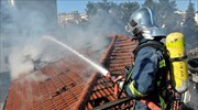 Γρεβενά: Πυρκαγιά σε σκεπή ξενώνα στη Βασιλίτσα