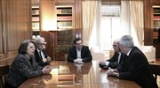 Συνάντηση Τσίπρα - προέδρων ανωτάτων δικαστηρίων