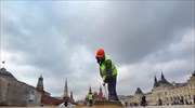 Ετοιμασίες για την παρέλαση της Νίκης στην Κόκκινη Πλατεία