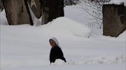 Αλβανία: Χιονοπτώσεις και χιονοθύελλες στον βορρά