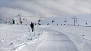 Χιονίζει στα χιονοδρομικά κέντρα του Καϊμακτσαλάν και του Πισοδερίου