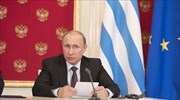 Β. Πούτιν: Να ενισχυθούν οι οικονομικοί δεσμοί των δύο χωρών