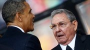 Ιστορική συνάντηση Μπαράκ Ομπάμα - Ραούλ Κάστρο στον Παναμά
