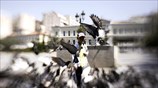 Στιγμιότυπο από το κέντρο της Αθήνας