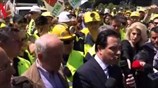 Στη διαδήλωση των μεταλλωρύχων ο Αδ. Γεωργιάδης