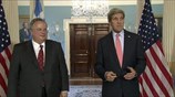 Συνάντηση Ν. Κοτζιά - Τζον Κέρι