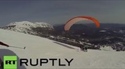 Πτήση - ρεκόρ με αλεξίπτωτο πλαγιάς για έξι άτομα
