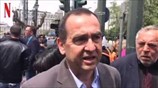Δηλώσεις Θ. Μπαλασόπουλου στην πορεία της ΠΟΕ-ΟΤΑ