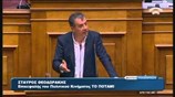 Η ομιλία του Σταύρου Θεοδωράκη στην Βουλή
