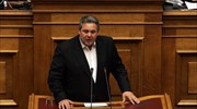 Π. Καμμένος: Κάποιοι θέλουν να χτυπήσουν και να υποτάξουν την Ελλάδα