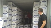 Περίπου 73 εκατ. λαθραία τσιγάρα σε πλοίο που είχε εντοπιστεί στη νησίδα Άτοκος