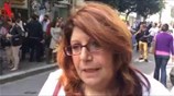 Η Ρ. Μπασματζίδου για τη συγκεντρωση εφοριακών εξω απο ΥΠΟΙΚ