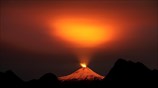 Εντυπωσιακή εικόνα από το ηφαίστειο Villarrica 