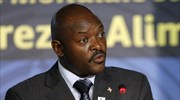 Μπουρούντι: Ευχαριστεί τις δυνάμεις που απέτρεψαν το πραξικόπημα ο πρόεδρος Ενκουρουνζίζα