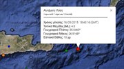 Σεισμική δόνηση 4 Ρίχτερ μεταξύ Κρήτης και Κάσου
