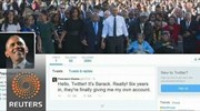 Προσωπικό λογαριασμό στο Twitter απέκτησε ο Μπαράκ Ομπάμα