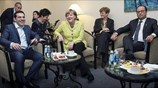 Λετονία: Εποικοδομητική χαρακτηρίζεται η συνάντηση Τσίπρα - Μέρκελ - Ολάντ