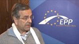 Δήλωση του προέδρου της Ν.Δ., Αντ. Σαμαρά μετά τη Σύνοδο του ΕΛΚ